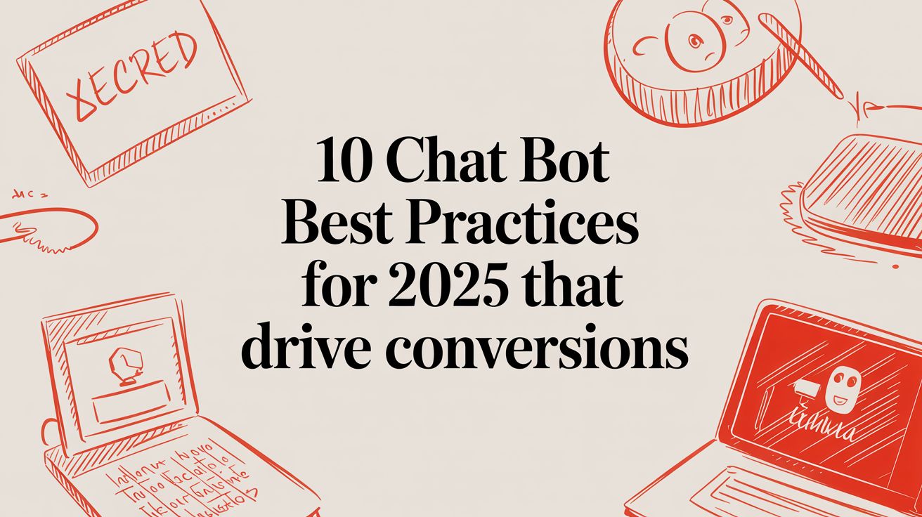 10 Chat Bot Best Practices for 2025 That Drive Conversions