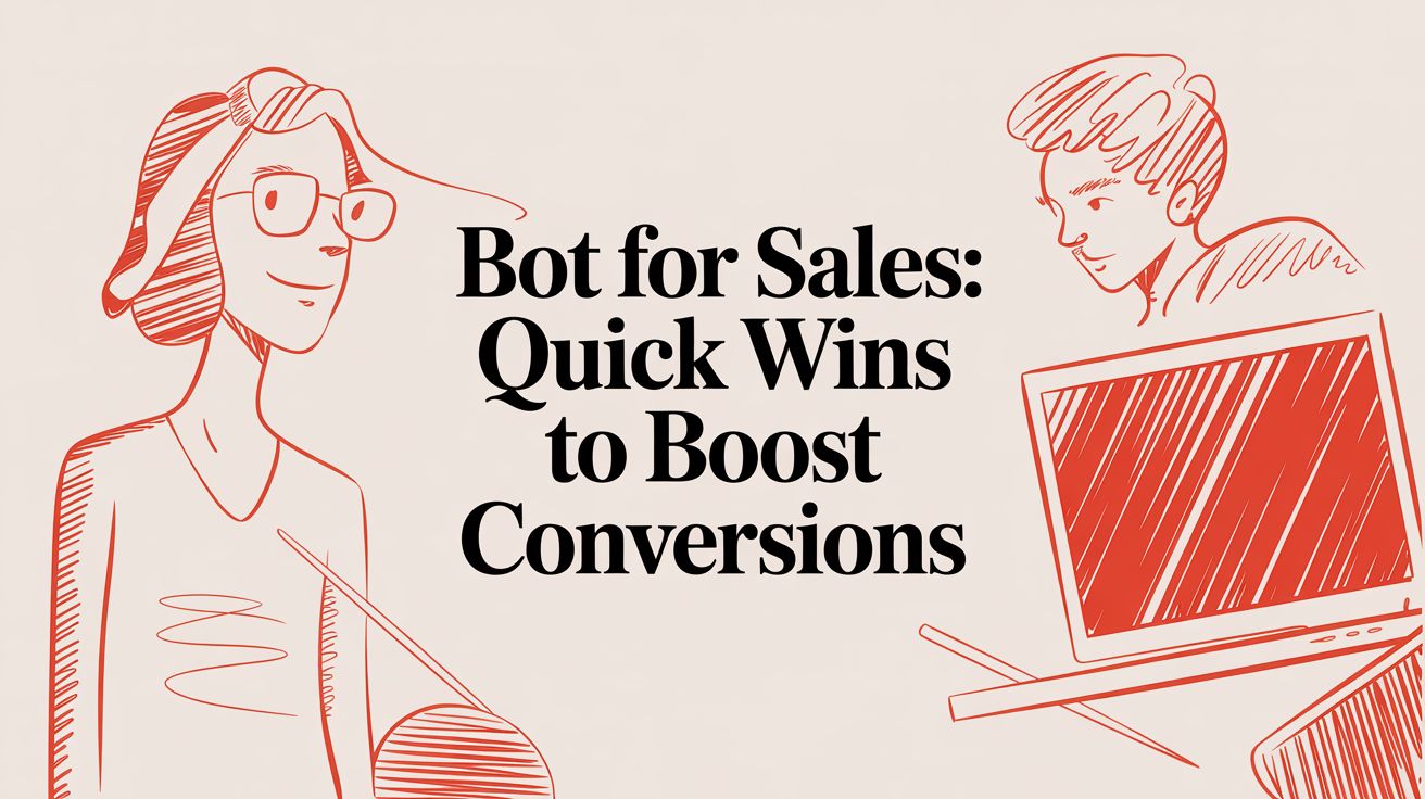 Bot for Sales: Quick Wins to Boost Conversions