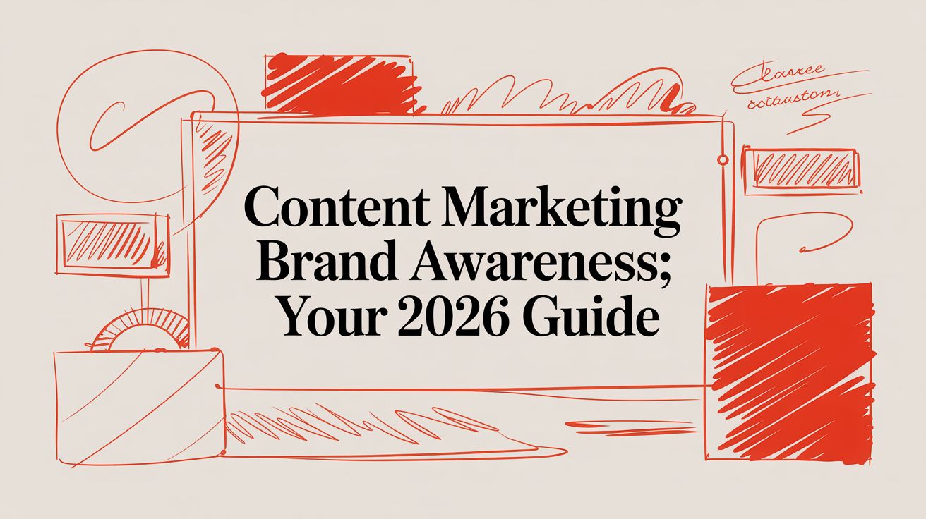 Content Marketing Brand Awareness: Your 2026 Guide