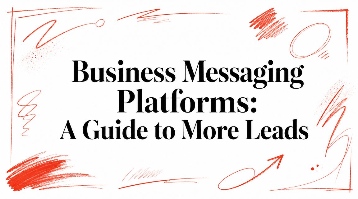 Business Messaging Platforms: A Guide to More Leads