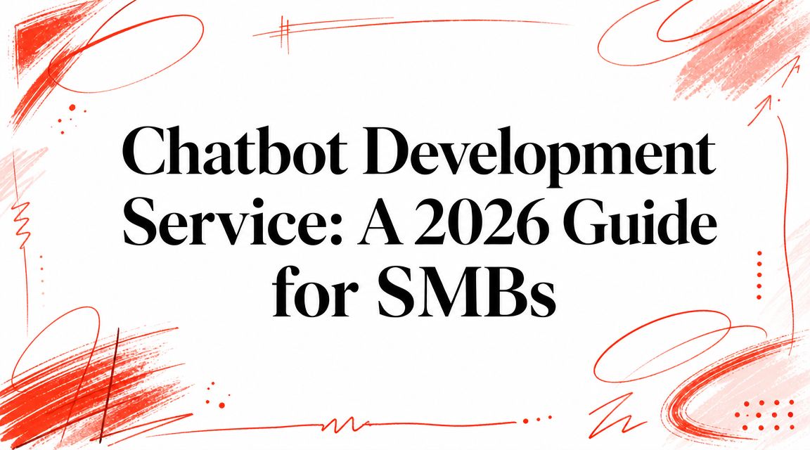 Chatbot Development Service: A 2026 Guide for SMBs